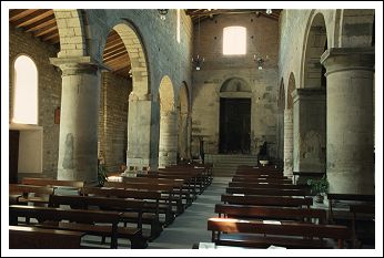 Interno della chiesa dei Cappuccini